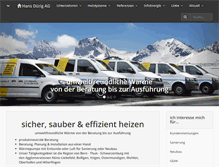 Tablet Screenshot of hans-duerig.ch